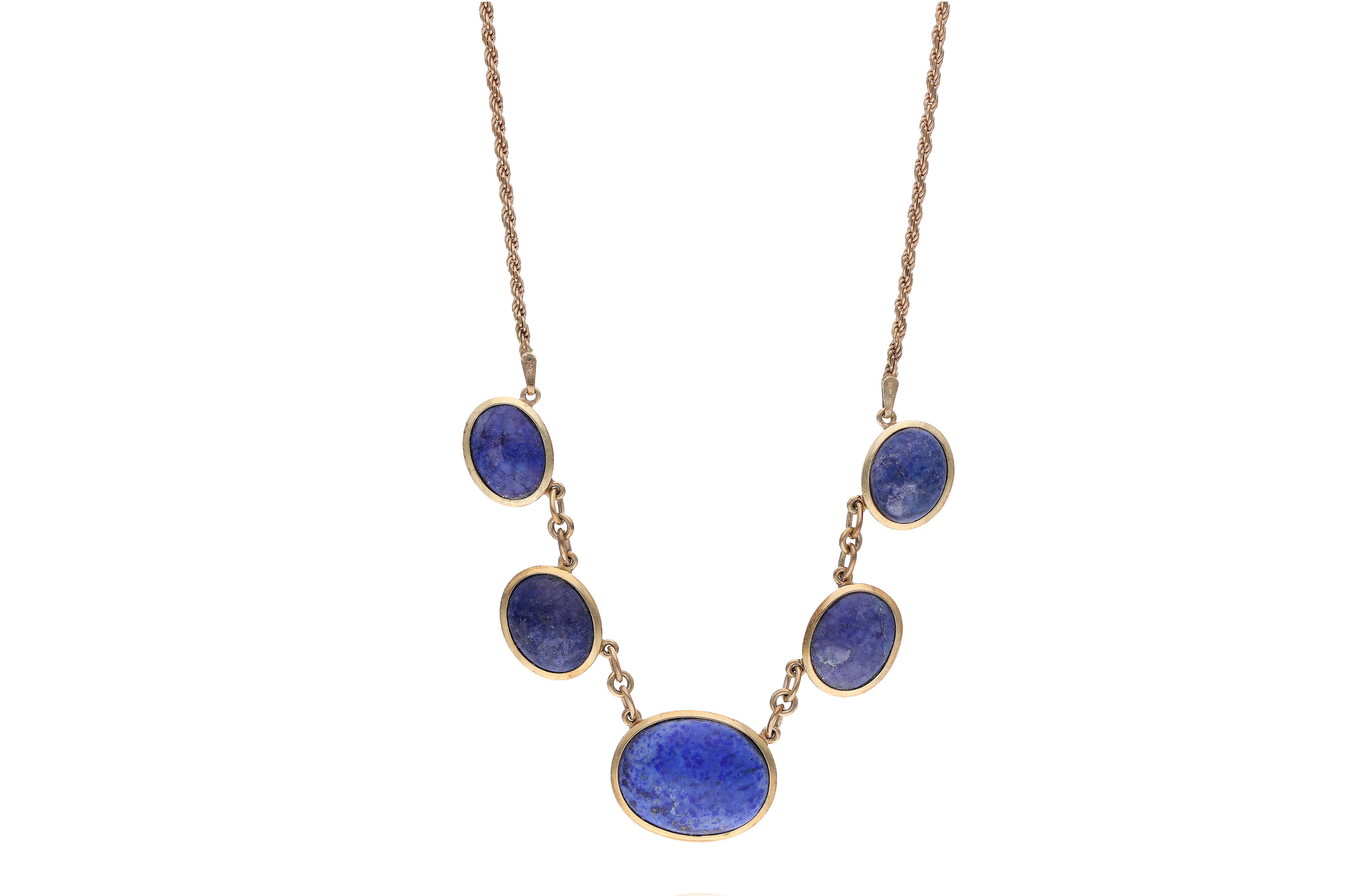 Collana con lapislazzuli - Asta Preziosi