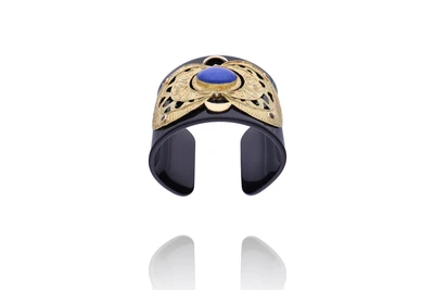 Bracciale con lapislazzuli, rubini e diamanti - Asta Preziosi