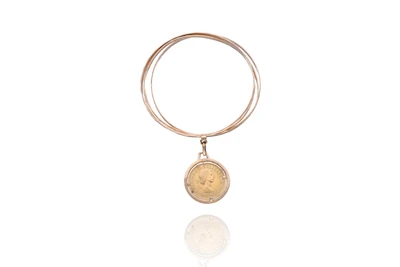 Bracciale con sterlina inglese - Asta Preziosi