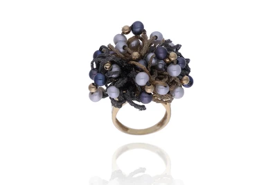 Anello con perle coltivate - Asta Preziosi