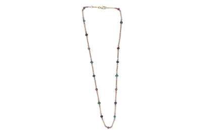 Collana con pietre - Asta Preziosi