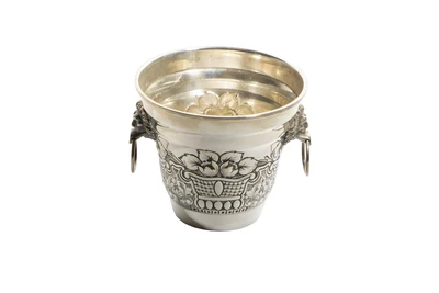 Cestino portaghiaccio in argento - Asta Preziosi