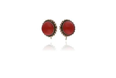 Orecchini con corallo - Asta Preziosi