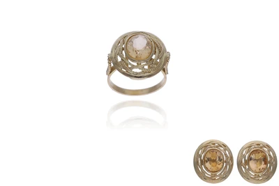 Parure con quarzi - Asta Preziosi