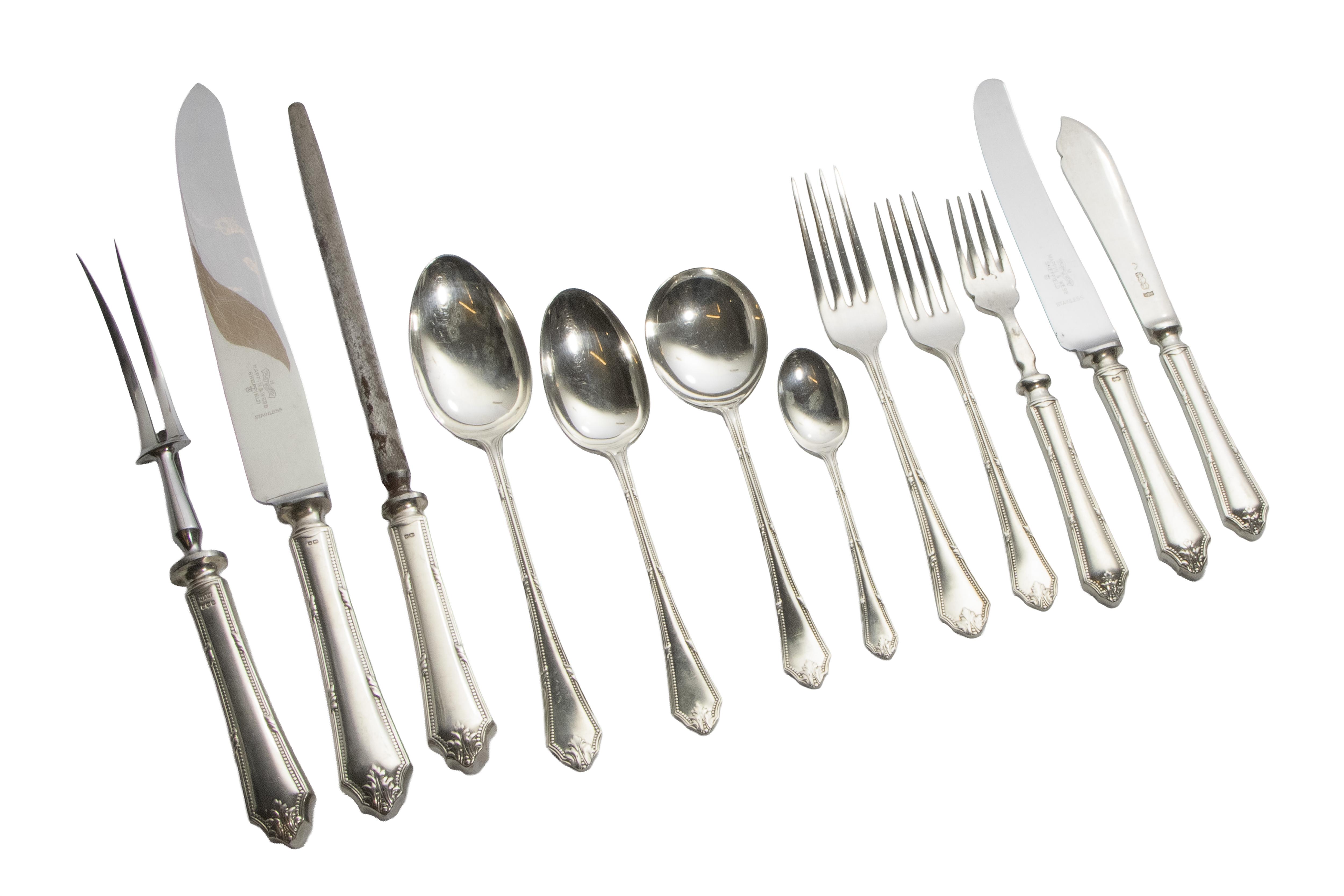 Mappin e Webb servizio in argento - Asta Preziosi