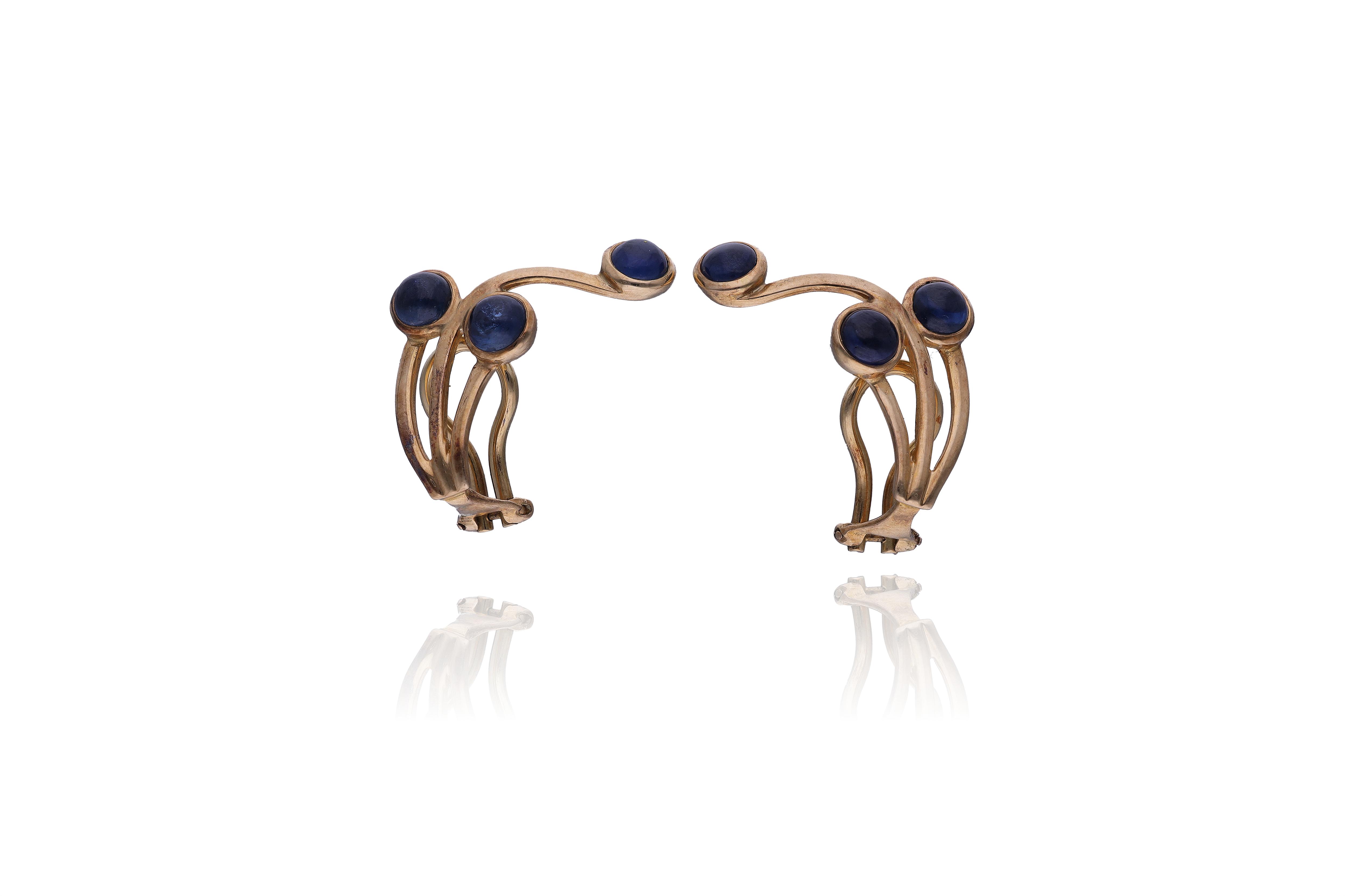 Orecchini con zaffiri - Asta Preziosi