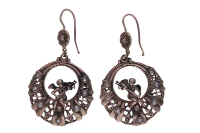 Orecchini con diamanti - Asta Preziosi