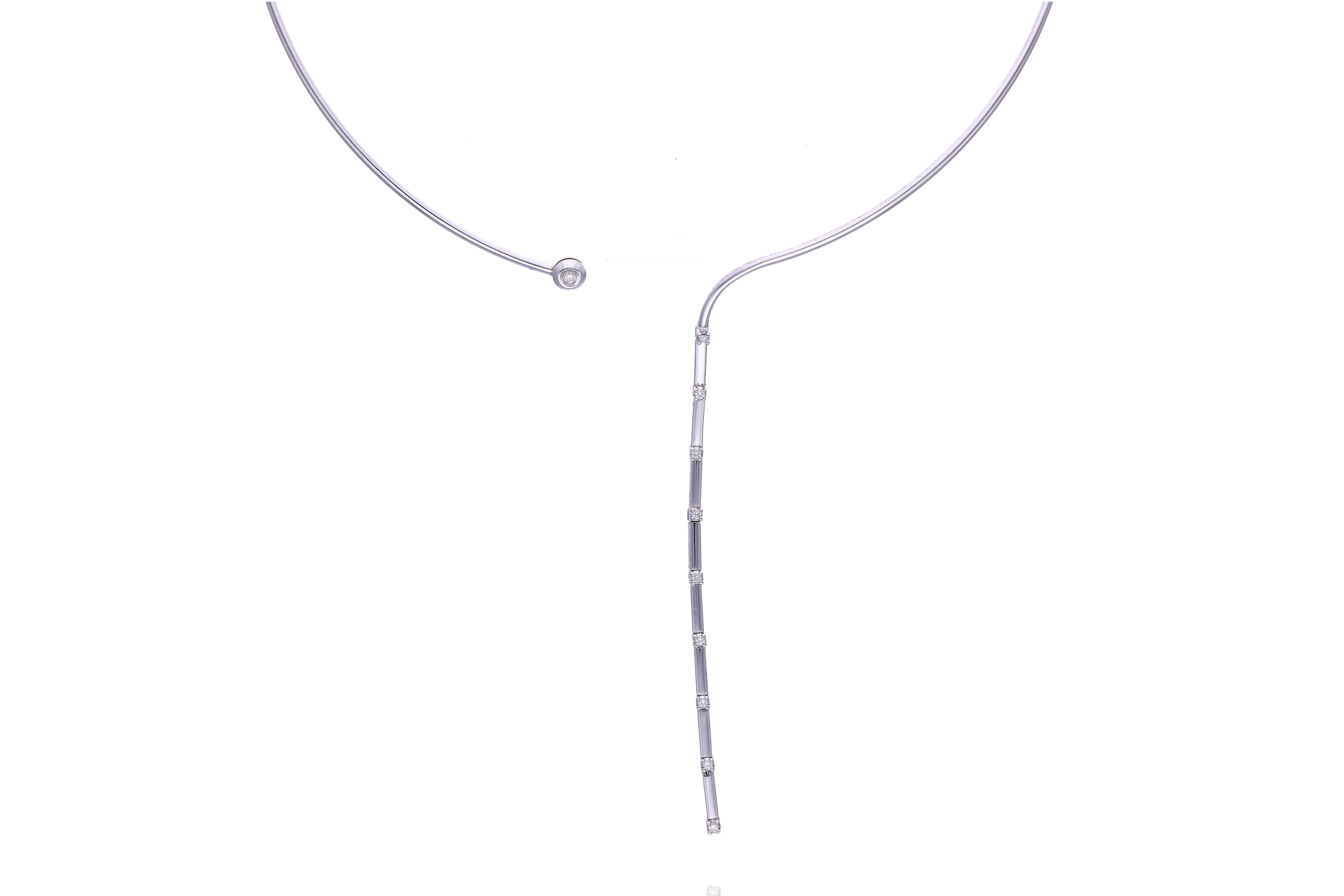 Collana con diamanti - Asta Preziosi