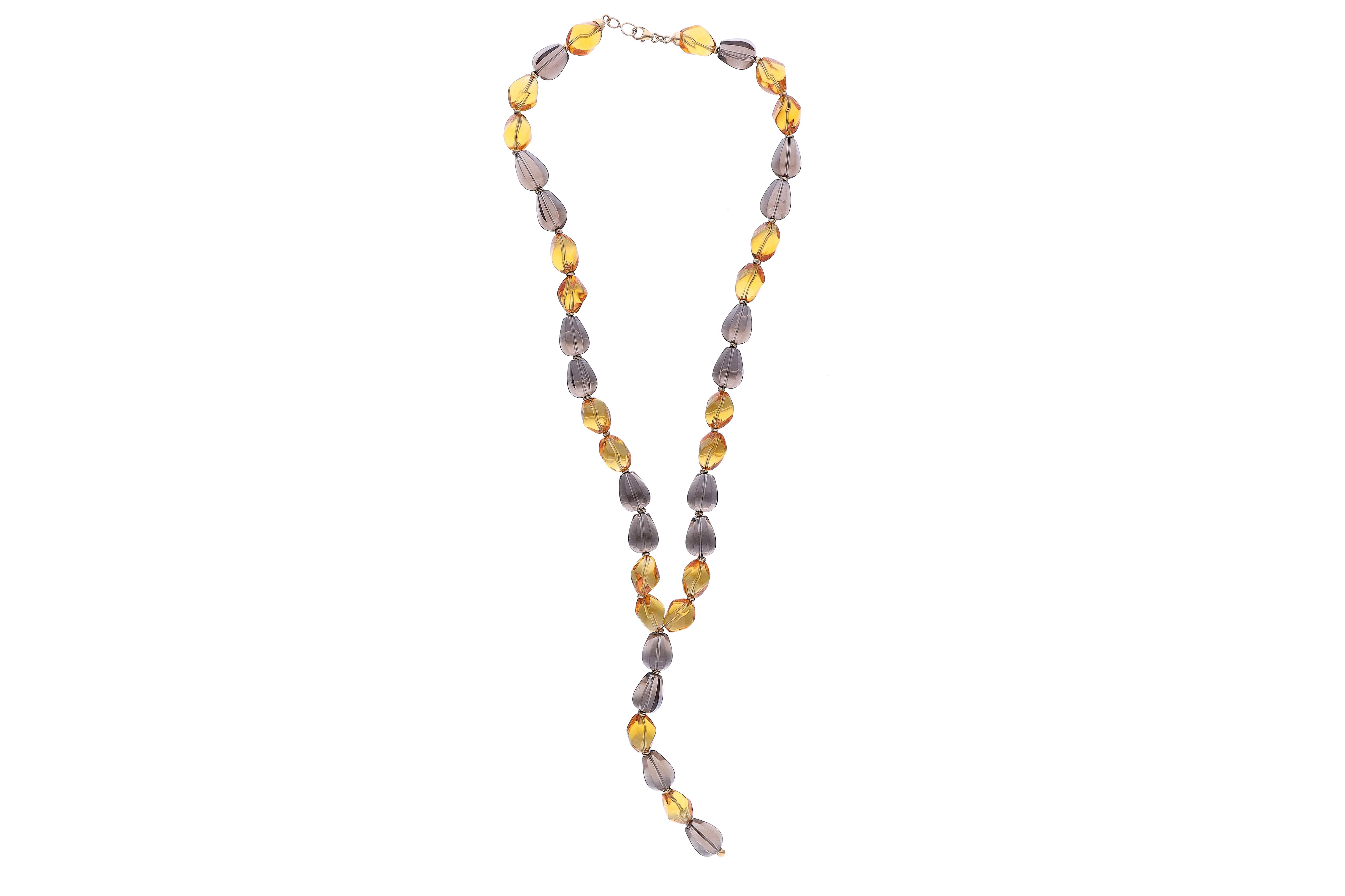 Collana con quarzi - Asta Preziosi