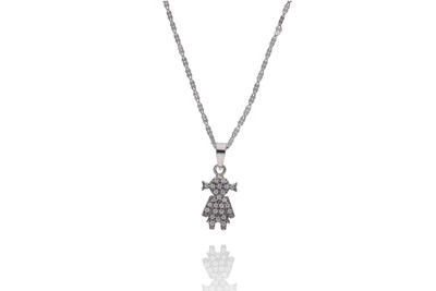 Collana con ciondolo con pietre - Asta Preziosi