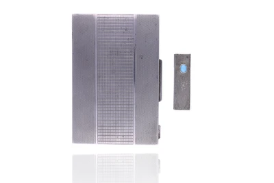 Trousse e porta rossetto in argento - Asta Preziosi