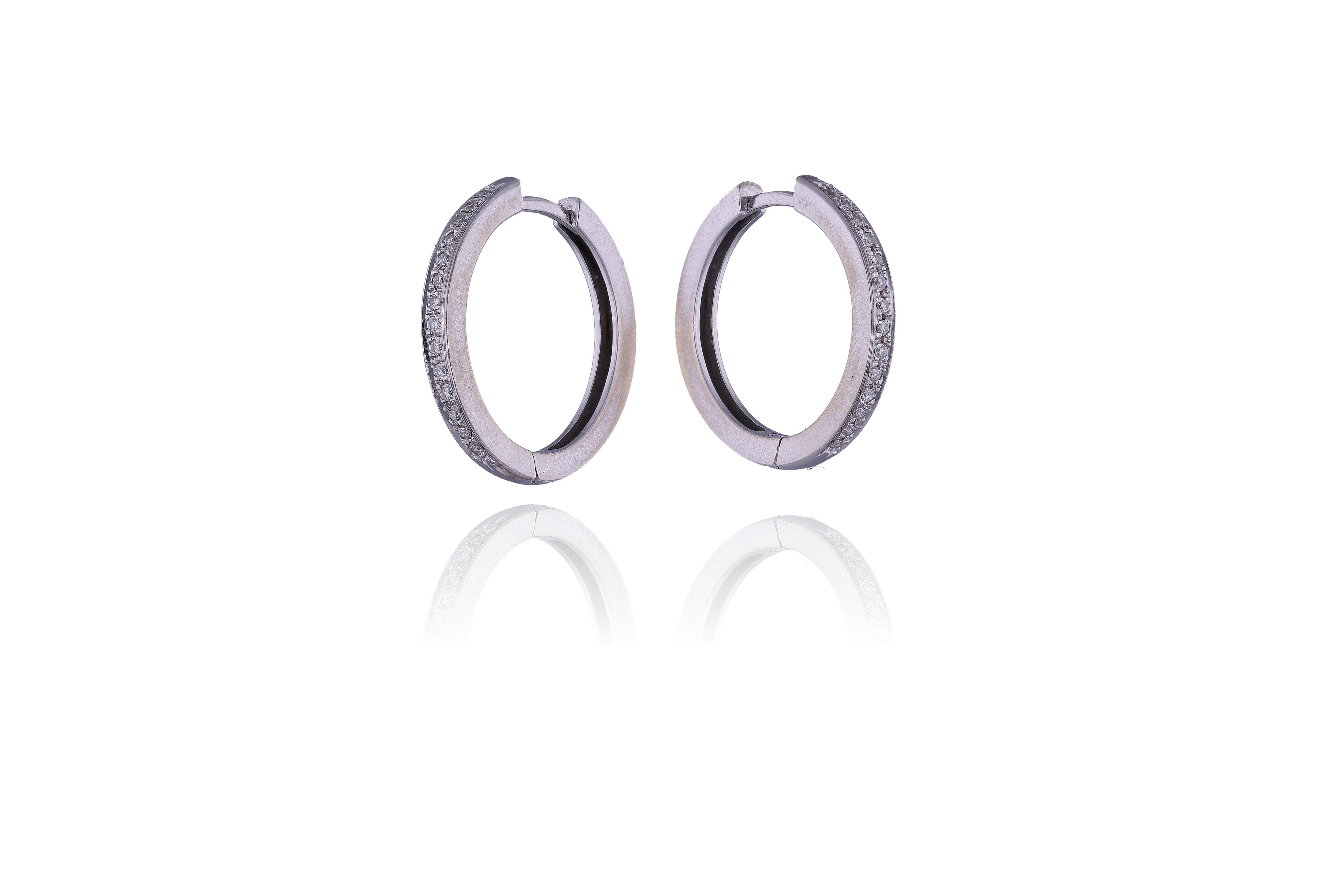 Orecchini con diamanti - Asta Preziosi