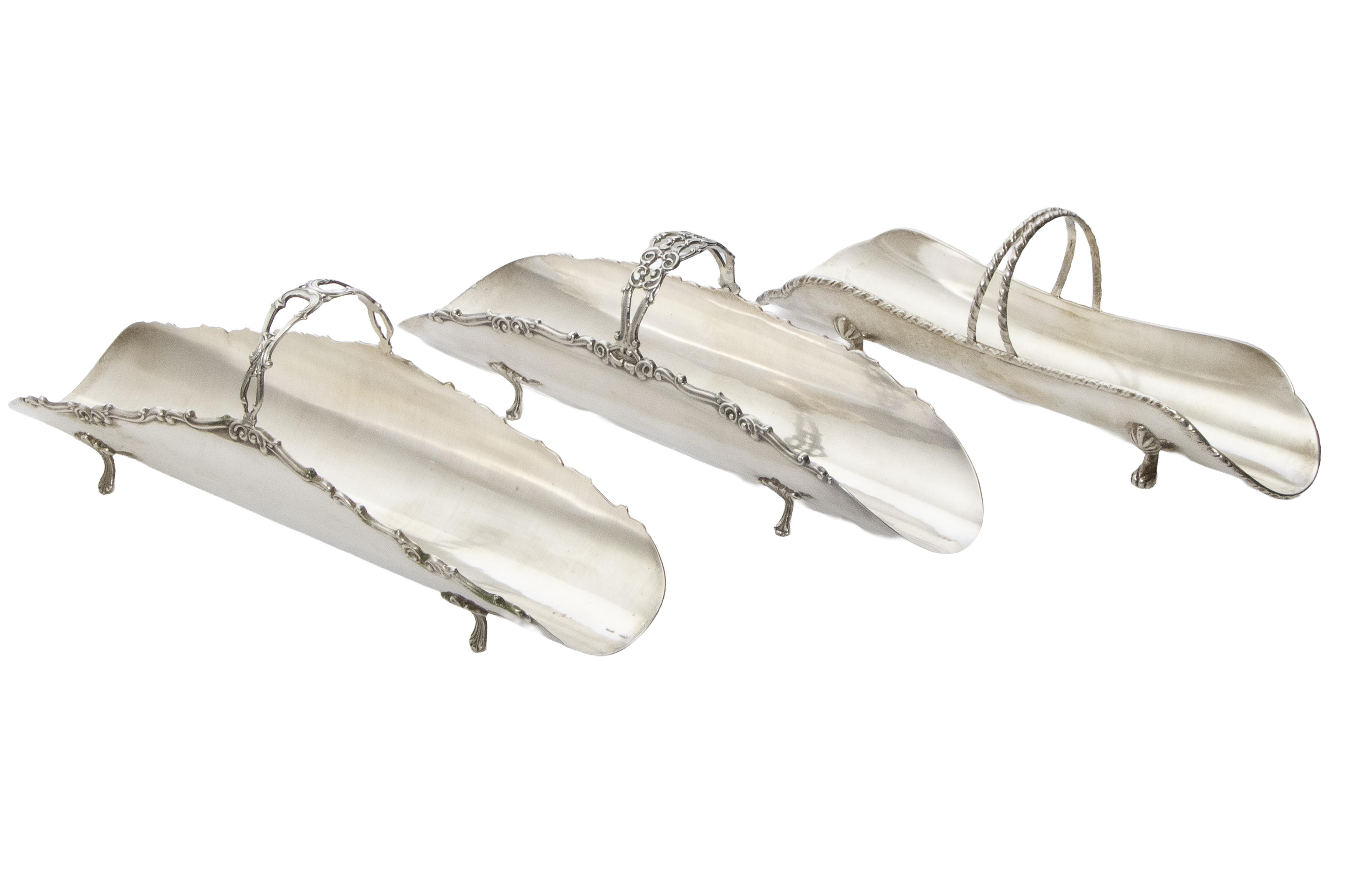 Tre portagrissini in argento - Asta Preziosi