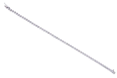 Bracciale con diamanti - Asta Preziosi