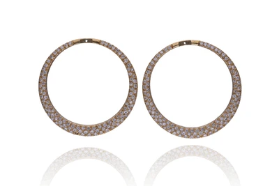 Due ciondoli con diamanti - Asta Preziosi