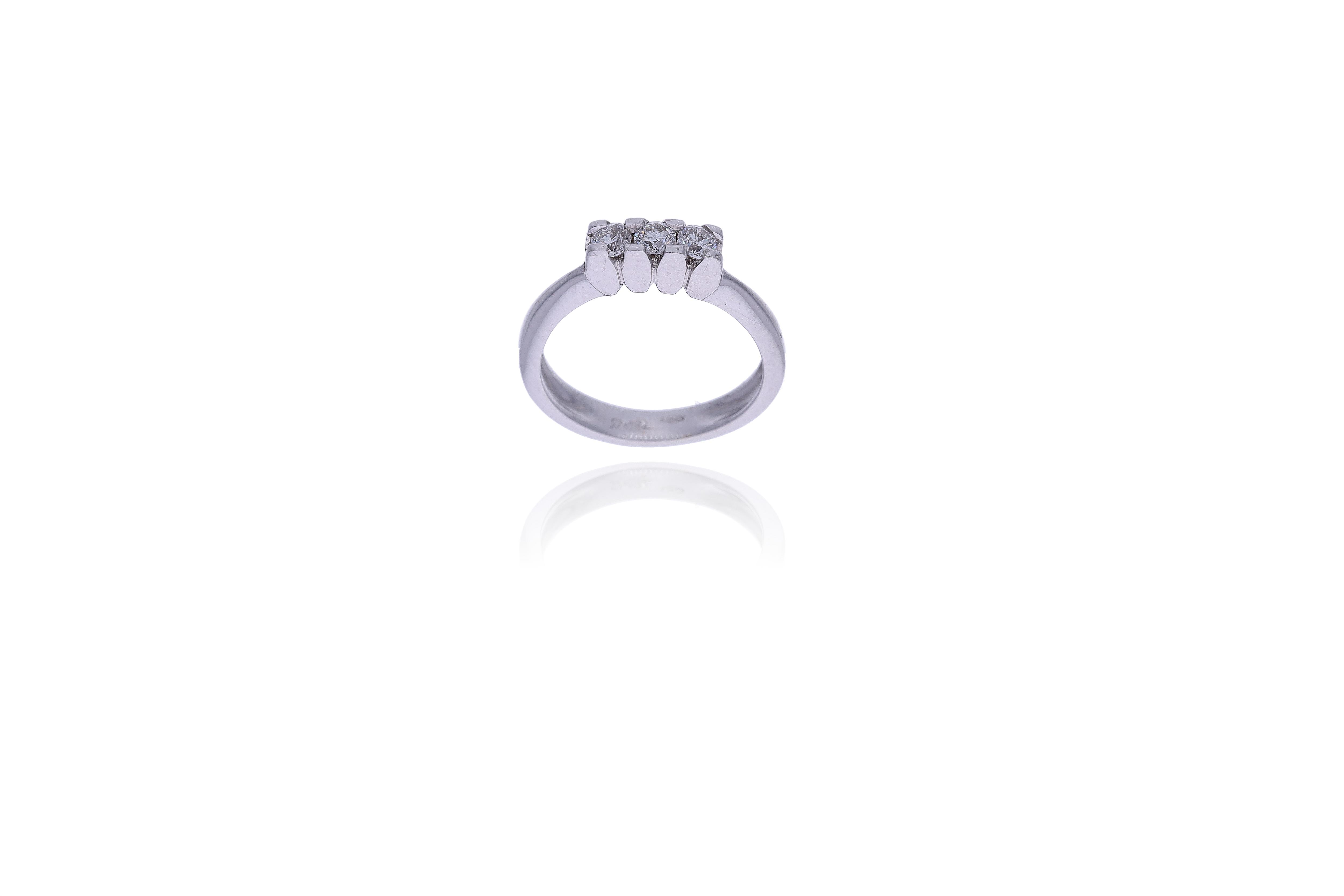 Anello con diamanti - Asta Preziosi