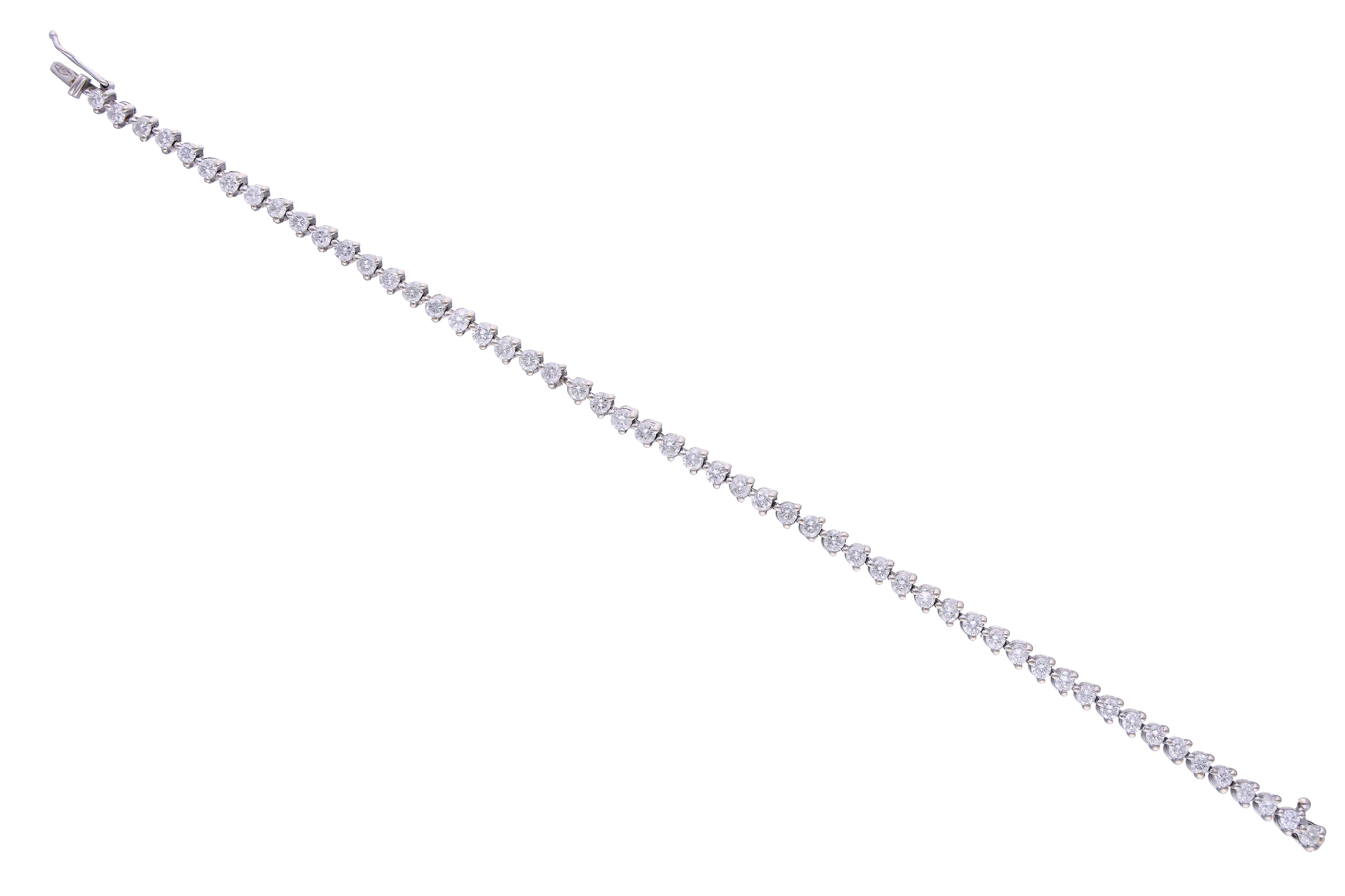 Bracciale con diamanti - Asta Preziosi