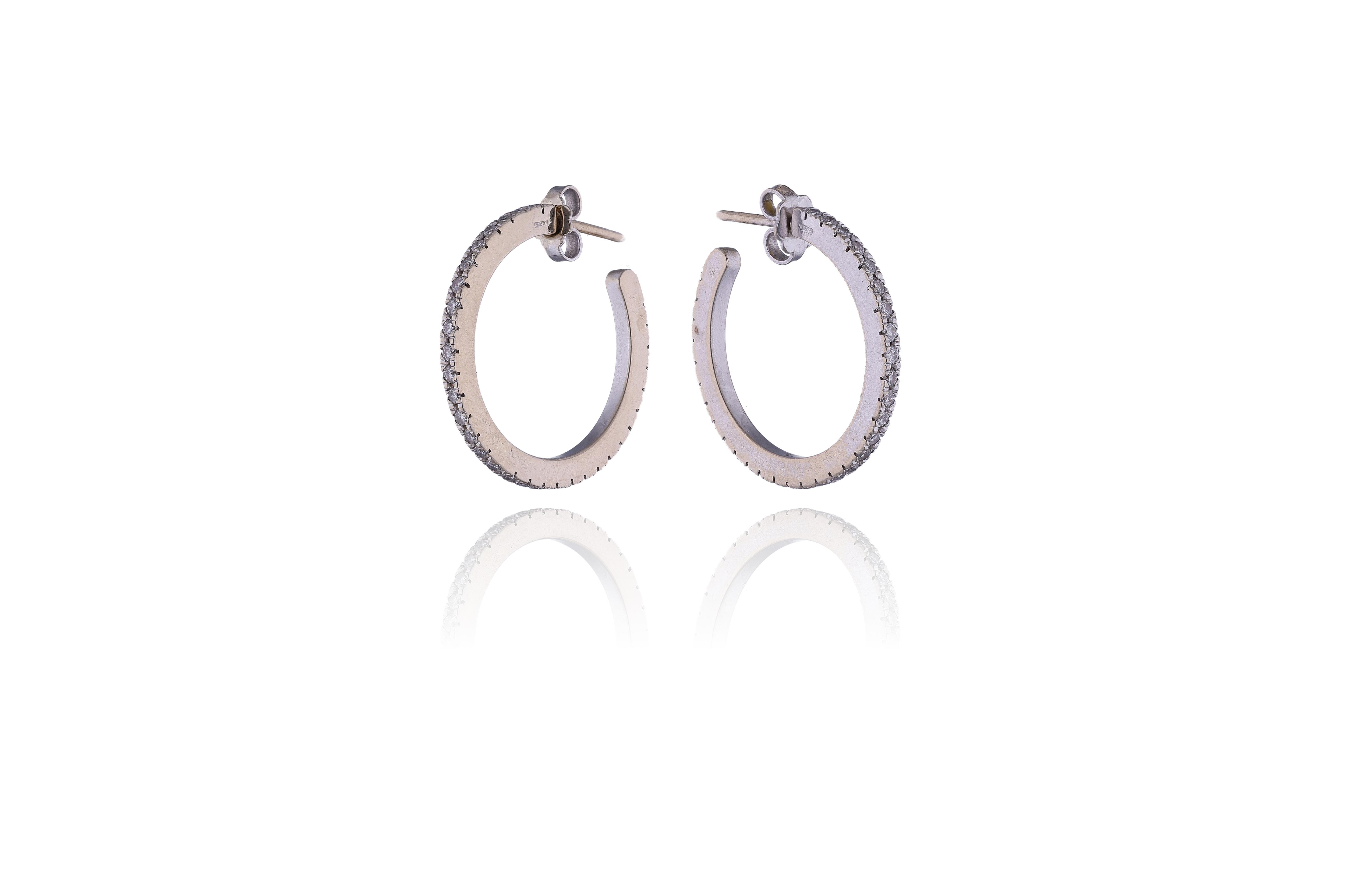 Orecchini con diamanti - Asta Preziosi