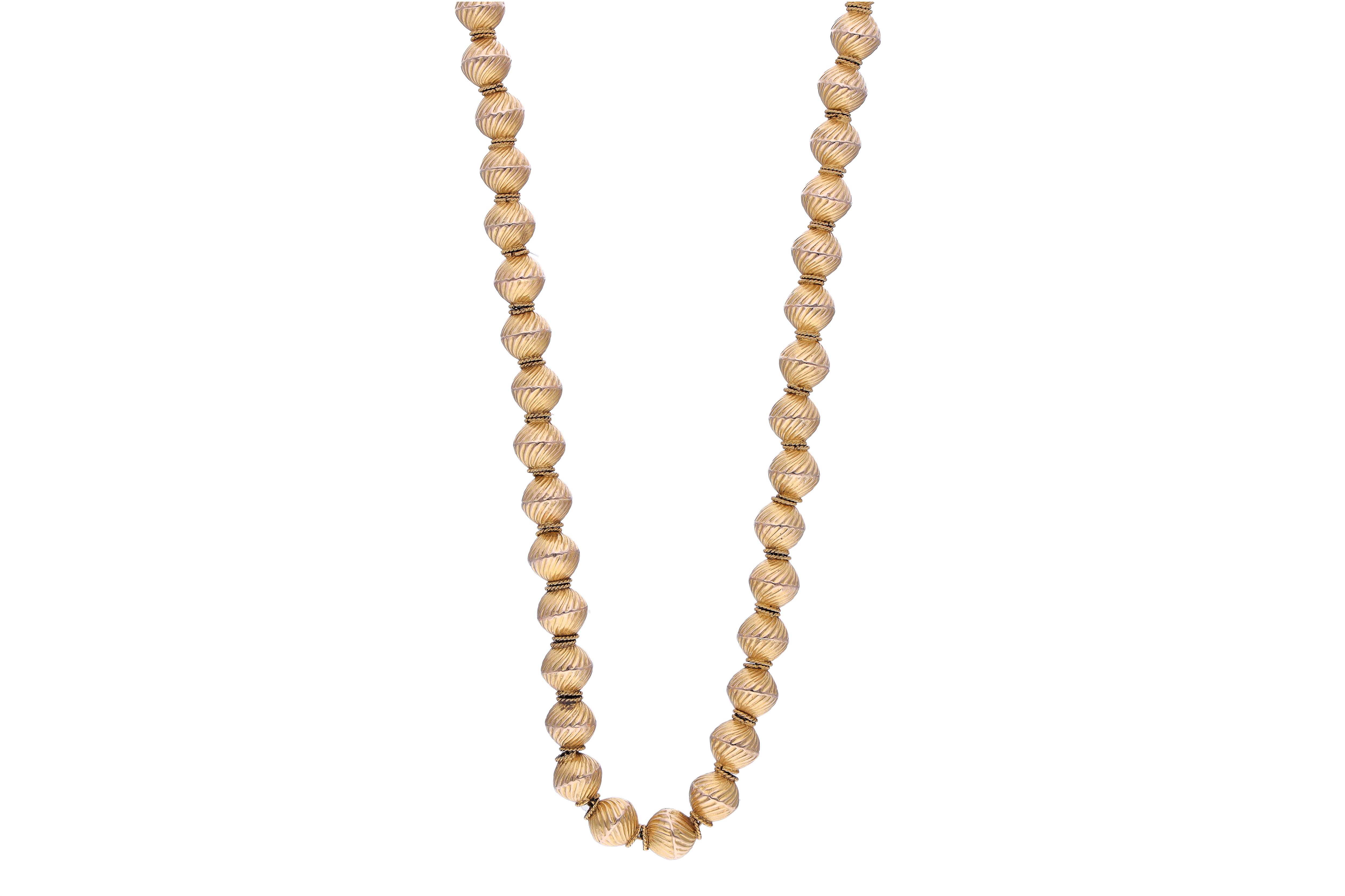 Collana in oro - Asta Preziosi