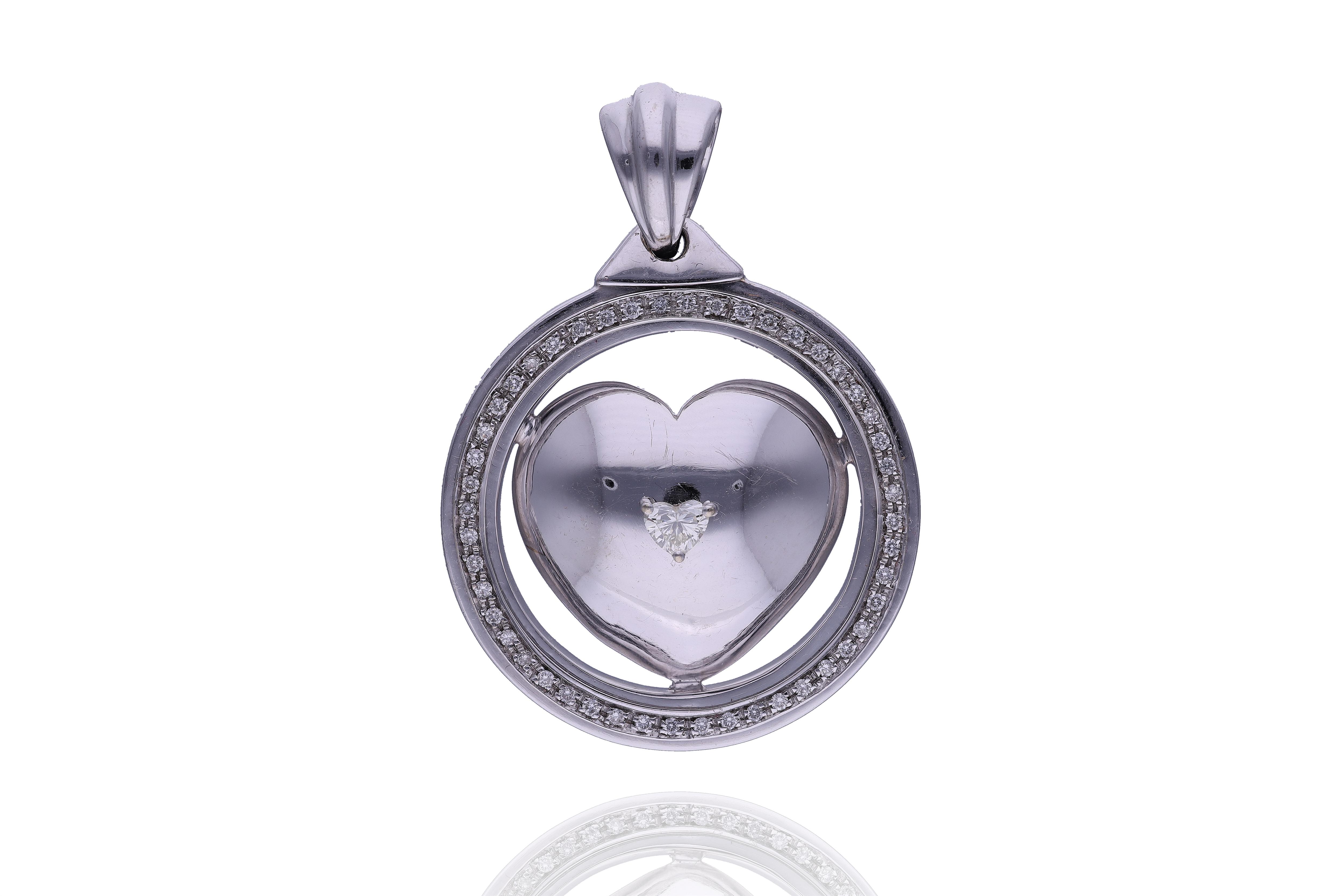 Ciondolo con diamanti - Asta Preziosi