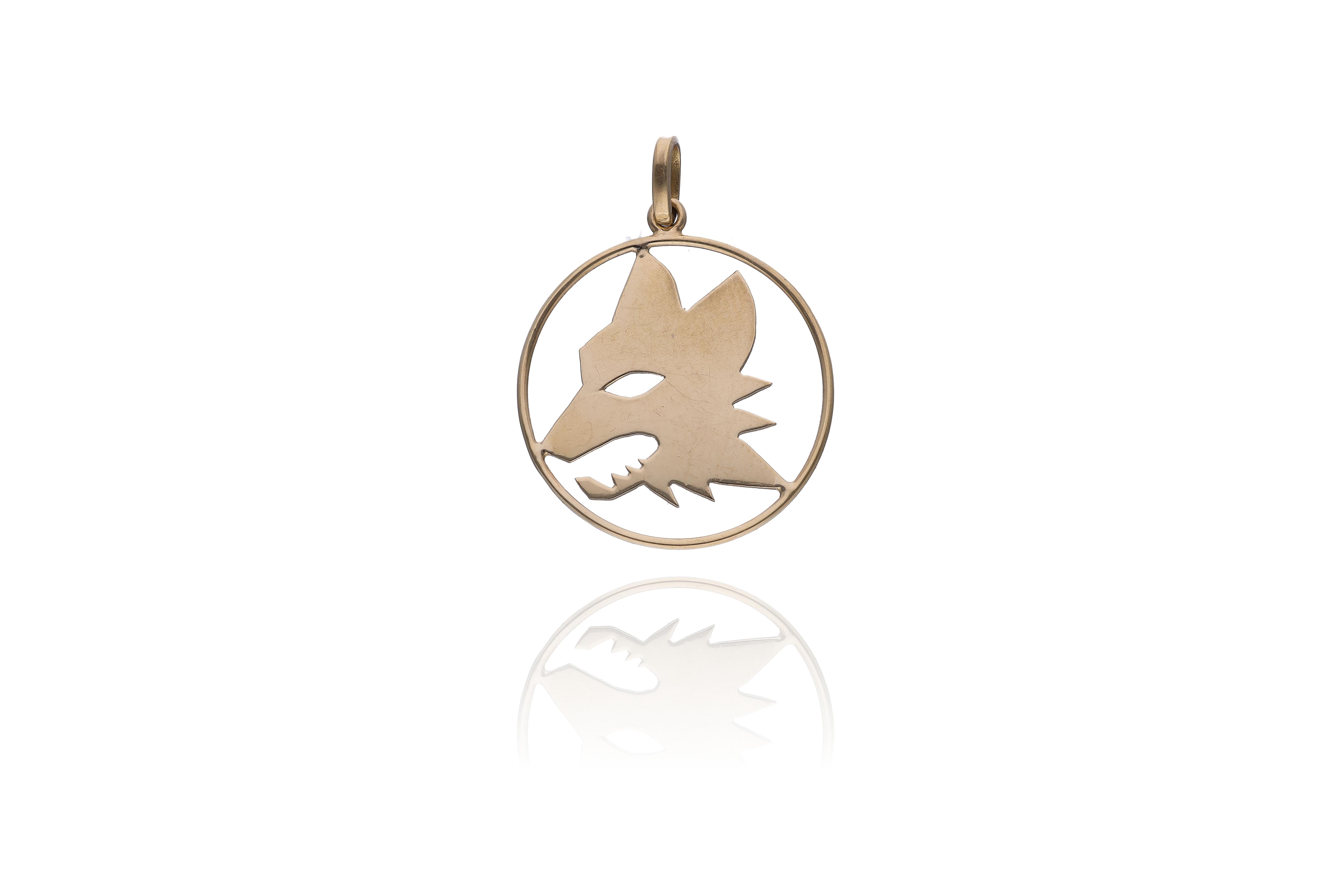 Ciondolo in oro - Asta Preziosi