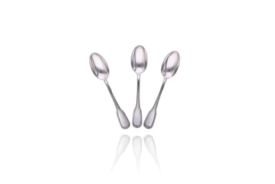 Dodici cucchiaini in argento - Asta Preziosi
