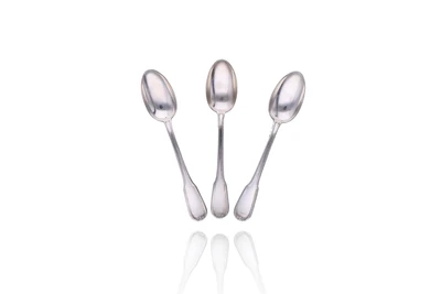 Sei cucchiaini in argento - Asta Preziosi
