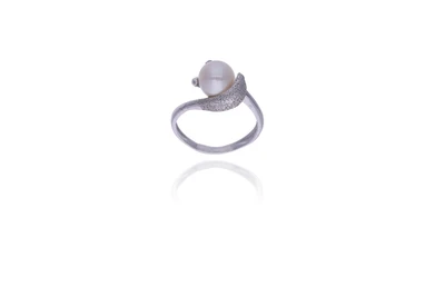 Anello con perla coltivata - Asta Preziosi