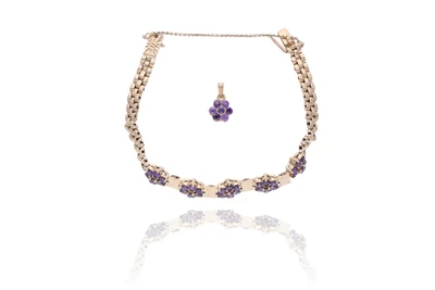 Parure con ametiste - Asta Preziosi