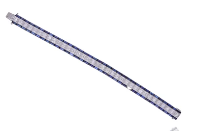 Bracciale con diamanti e pietre - Asta Preziosi