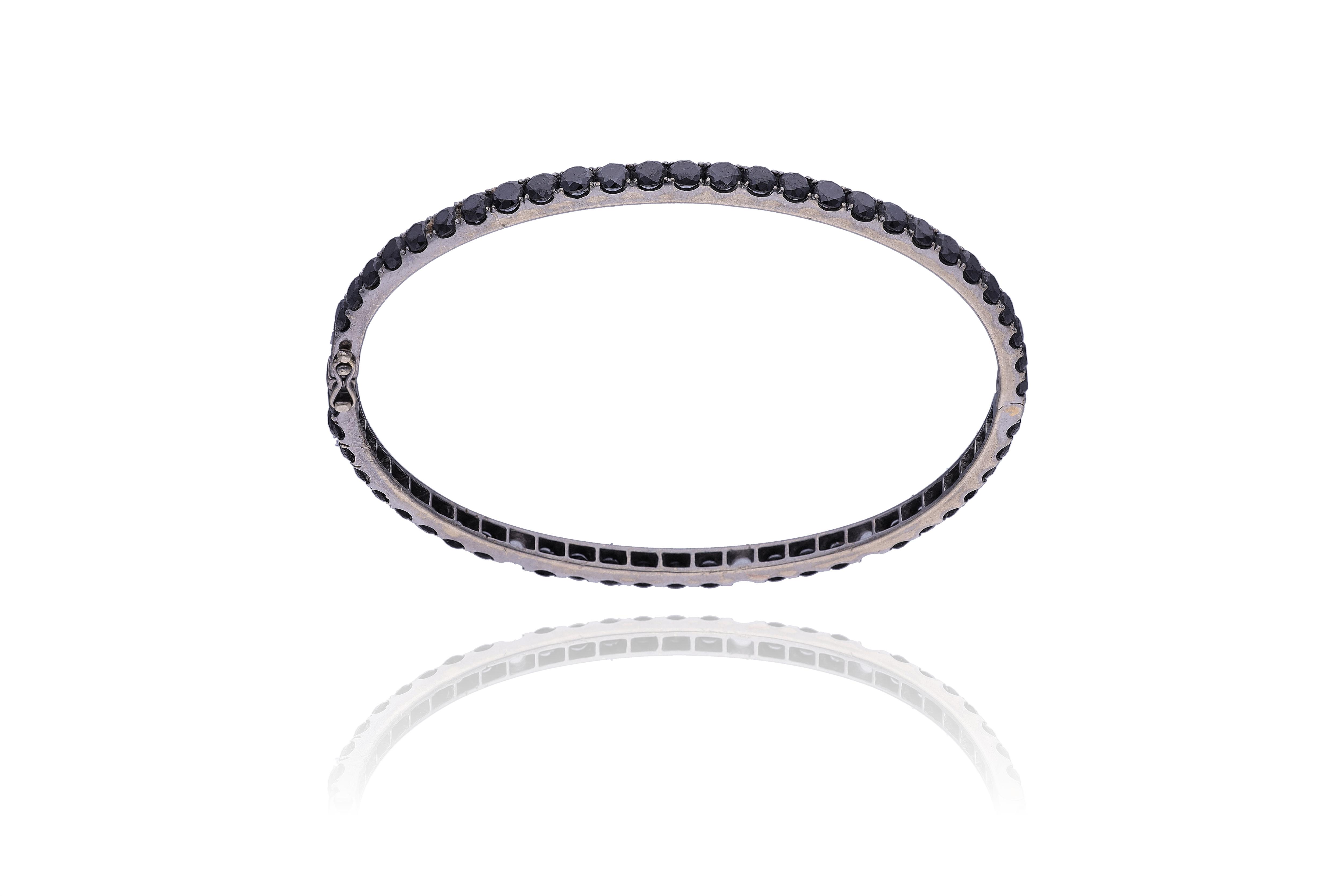 Bracciale con diamanti neri - Asta Preziosi