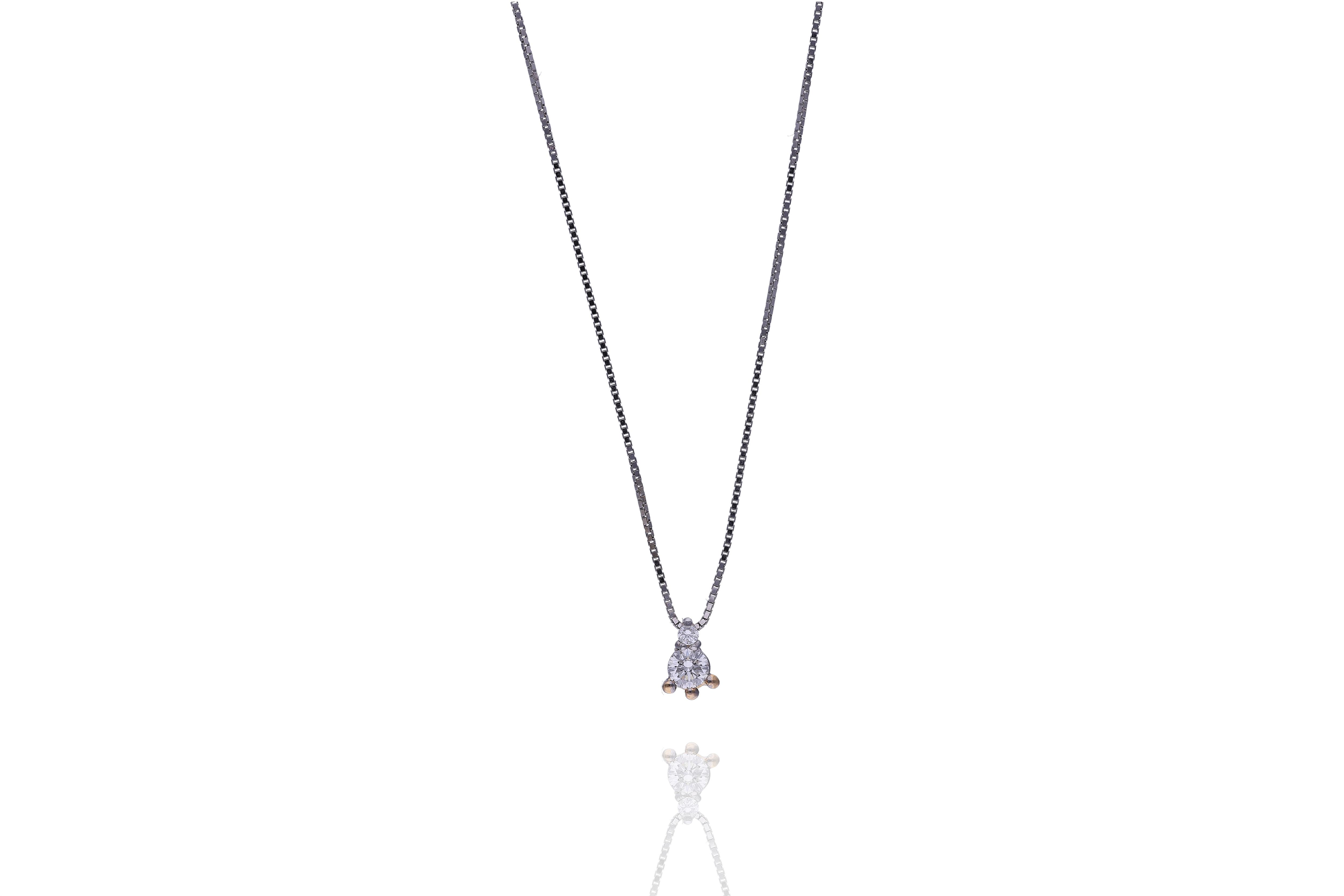 Recarlo, collana con diamanti - Asta Preziosi