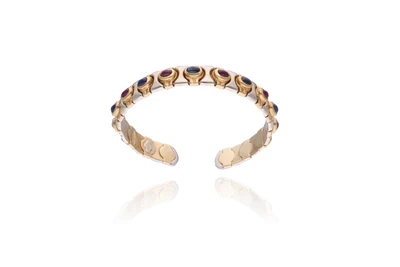Bracciale con zaffiri e rubini - Asta Preziosi