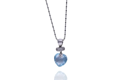 Collana con ciondolo con pietre - Asta Preziosi