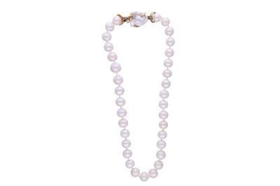 Collana di perle coltivate e pietre - Asta Preziosi