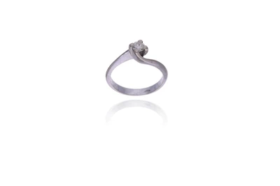 Anello con diamante - Asta Preziosi