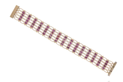 Bracciale con rubini - Asta Preziosi