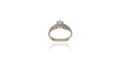 Anello con diamante - Asta Preziosi