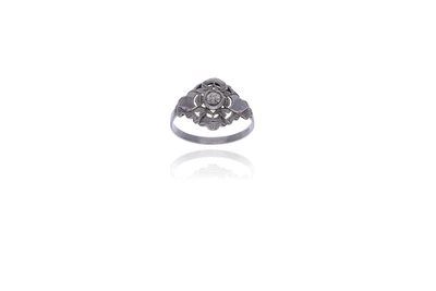 Anello con diamante - Asta Preziosi