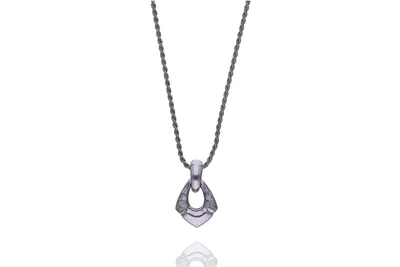 Collana con ciondolo con diamanti - Asta Preziosi