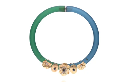 Collana con pietre - Asta Preziosi