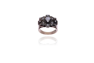 Anello con diamanti - Asta Preziosi