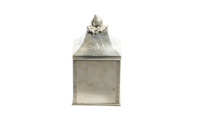 Scatola porta tea in argento - Asta Preziosi