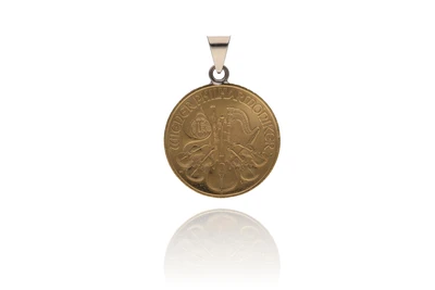 Ciondolo in oro miglior titolo e oro - Asta Preziosi