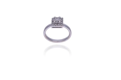 Gentile, anello con diamanti - Asta Preziosi