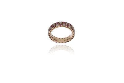 Anello con diamanti e rubini - Asta Preziosi