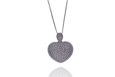 Collana con ciondolo con diamanti - Asta Preziosi