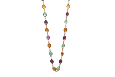 Collana con pietre - Asta Preziosi