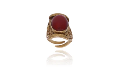 Anello con corallo - Asta Preziosi