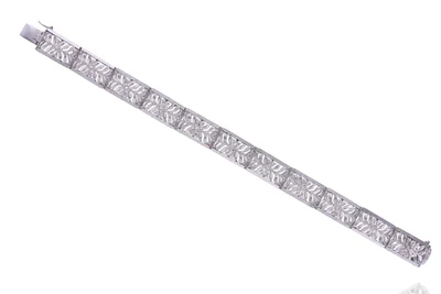 Bracciale con diamanti - Asta Preziosi